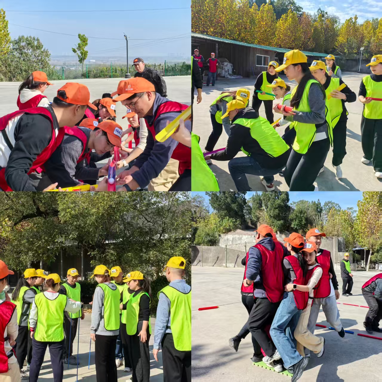 秋日共聚，心暖联华——拓展训练，将收获写入未来的篇章